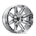 American Truxx - BOOM - Chrome - 20" x 9", -12 Offset, 5x127 (Bolt pattern), 78.1mm HUB