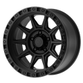 ATX Series - AX202 - Black - Cast Iron Black - 18" x 9", 0 Offset, 8x170 (Bolt pattern), 125.1mm HUB