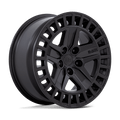 Black Rhino - ALSTON - Black - Matte Black - 18" x 8.5", 25 Offset, 5x120 (Bolt pattern), 74.1mm HUB