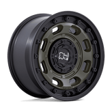 Black Rhino - ATLAS - Olive Drab Green with Black Lip - 16" x 8", -10 Offset, 6x139.7 (Bolt pattern), 106.1mm HUB