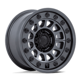 Black Rhino - BR012 OUTBACK - Gunmetal - Matte Gunmetal - 17" x 8", 32 Offset, 6x130 (Bolt pattern), 84.1mm HUB