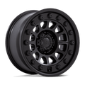 Black Rhino - BR012 OUTBACK - Black - Matte Black - 18" x 8", 32 Offset, 6x130 (Bolt pattern), 84.1mm HUB