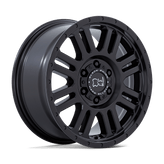 Black Rhino - YELLOWSTONE - Black - Matte Black - 17" x 8", 45 Offset, 6x130 (Bolt pattern), 84.1mm HUB