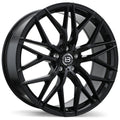 Braelin - BR10 - Black - Gloss Black - 21" x 10", 40 Offset, 5x120.65 (Bolt pattern), 70.7mm HUB