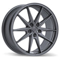 Braelin - BRF1 - Grey - Brushed Matte Carbon Grey - 20" x 10.5", 40 Offset, 5x114.3 (Bolt pattern), 60.1mm HUB