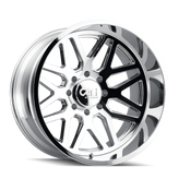 Cali Off-Road - INVADER - Chrome - 20" x 10", -25 Offset, 8x170 (Bolt pattern), 125.2mm HUB