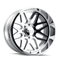 Cali Off-Road - INVADER - Chrome - 22" x 12", -51 Offset, 8x170 (Bolt pattern), 125.2mm HUB