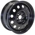 RTX Wheels - Steel Wheel - Black - Black - 17" x 7.5", 42 Offset, 5x120 (Bolt Pattern), 64.1mm HUB
