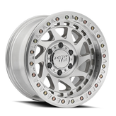 Dirty Life - ENIGMA RACE - Silver - Machined - 17" x 9", -12 Offset, 6x139.7 (Bolt pattern), 106.0mm HUB