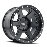 Dirty Life - COMPOUND - Black - Matte Black - 20" x 10", -25 Offset, 8x170 (Bolt pattern), 125.2mm HUB