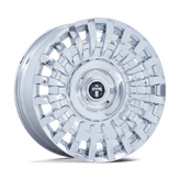 DUB - DC272 HONCHO - Chrome - 22" x 9", 15 Offset, 5x115/120 (Bolt pattern), 74.1mm HUB