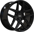 Euro Design - Forza - Black - Gloss Black - 19" x 8.5", 30 Offset, 5x110 (Bolt pattern), 65.1mm HUB