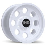 Fast HD - Detour - White - Gloss White - 17" x 9", 0 Offset, 6x139.7 (Bolt pattern), 106.1mm HUB