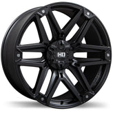 Fast HD - RECON - Black - Satin Black Anthracite - 20" x 9", 23 Offset, 5x139.7 (Bolt pattern), 78mm HUB