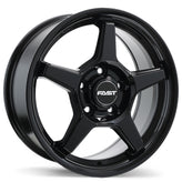 Fast Wheels - Flair - Black - Gloss Black - 16" x 7", 45 Offset, 5x114.3 (Bolt pattern), 67.1mm HUB