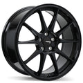 Fast Wheels - FC08 - Black - Gloss Black - 18" x 8", 40 Offset, 5x120.65 (Bolt pattern), 72.6mm HUB