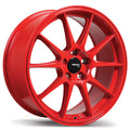 Fast Wheels - FC08 - Gloss Red - 18" x 8", 40 Offset, 5x100 (Bolt pattern), 72.6mm HUB