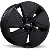 Fast Wheels - EV01(+) - Black - Satin Black - 20" x 8.5", 45 Offset, 5x112 (Bolt pattern), 66.6mm HUB