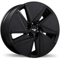 Fast Wheels - EV01(+) - Black - Satin Black - 19" x 8", 45 Offset, 5x112 (Bolt pattern), 66.5mm HUB
