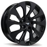 Fast Wheels - EV05 - Black - Gloss Black - 18" x 7.5", 50 Offset, 5x114.3 (Bolt pattern), 67.1mm HUB