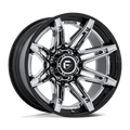 Fuel - FC401 BRAWL - Chrome - Chrome with Gloss Black Lip - 20" x 10", -18 Offset, 6x135 (Bolt pattern), 87.1mm HUB