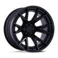 Fuel - FC402 CATALYST - Black - Matte Black with Gloss Black Lip - 20" x 10", -18 Offset, 6x135 (Bolt pattern), 87.1mm HUB