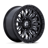 Fuel - FC857 RINCON - Black - Gloss Black Milled - 20" x 10", -18 Offset, 6x135 (Bolt pattern), 87.1mm HUB