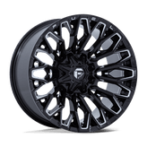 Fuel - FC865 STRIKE - Black - Gloss Black Milled - 22" x 10", -18 Offset, 5x127/139.7 (Bolt pattern), 87.1mm HUB