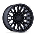 Fuel - FC865 STRIKE - Black - Blackout - 20" x 10", -18 Offset, 6x135/139.7 (Bolt pattern), 106.1mm HUB