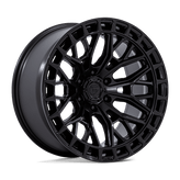 Fuel - FC869 SIGMA - Black - Blackout with Gloss Black Lip - 20" x 10", -18 Offset, 6x139.7 (Bolt pattern), 106.1mm HUB