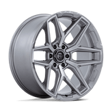 Fuel - FLUX - Gunmetal - Platinum - 22" x 12", -44 Offset, 6x139.7 (Bolt pattern), 106.1mm HUB