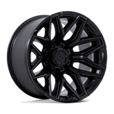 Fuel - FLUX - Black - Blackout - 20" x 9", 1 Offset, 8x165.1 (Bolt pattern), 125.1mm HUB