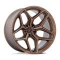 Fuel - FLUX - Bronze - Platinum Bronze - 17" x 9", -12 Offset, 5x127 (Bolt pattern), 71.5mm HUB