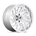 Fuel - D809 HURRICANE - Polished - Polished Milled - 20" x 10", -18 Offset, 6x135 (Bolt pattern), 87.1mm HUB