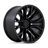 Fuel - D847 REBAR - Black - Blackout - 20" x 9", 20 Offset, 6x139.7 (Bolt pattern), 106.1mm HUB