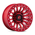 Fuel UTV - FV125 RINCON UTV BEADLOCK - Candy Red - 15" x 7", 10 Offset, 4x110 (Bolt pattern), 86.0mm HUB