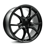 OE+ - HT03 - Black - Matte Black - 20" x 8.5", 45 Offset, 5x120 (Bolt pattern), 64.1mm HUB