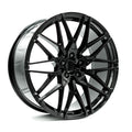 OE+ - BMX7 - Black - Gloss Black - 20" x 10.5", 30 Offset, 5x112 (Bolt pattern), 66.6mm HUB