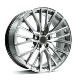 OE+ - LX02 - Grey - Hyper Black - 20" x 8", 35 Offset, 5x114.3 (Bolt pattern), 60.1mm HUB