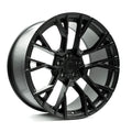 OE+ - BMX6 - Black - Matte Black - 21" x 10.5", 35 Offset, 5x112 (Bolt pattern), 66.6mm HUB