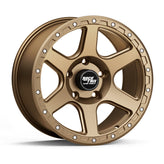 Rocktrix - RT112 - Bronze - 17" x 9", -12 Offset, 6x139.7 (Bolt pattern), 106.1mm HUB