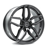 OE+ - AP3 - Gunmetal - Gloss Gunmetal - 18" x 8", 27 Offset, 5x112 (Bolt pattern), 66.5mm HUB