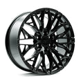 OE+ - TR05 - Black - Gloss Black - 18" x 8", 35 Offset, 6x135 (Bolt pattern), 87.1mm HUB