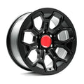 OE+ - TT06 - Black - Matte Black - 17" x 8", 35 Offset, 6x139.7 (Bolt pattern), 95.10mm HUB