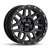 Rocktrix - RT110 - Black - Matte Black - 20" x 9", -12 Offset, 6x139.7 (Bolt pattern), 106.1mm HUB