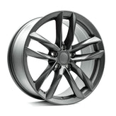 OE+ - AU03 - Gunmetal - Matte Gunmetal - 17" x 7.5", 35 Offset, 5x112 (Bolt pattern), 66.6mm HUB