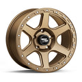 Rocktrix - RT112 - Bronze - 17" x 9", 12 Offset, 5x127 (Bolt pattern), 71.5mm HUB