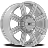 Wildland - Hurricane - Silver - Silver - 20" x 8.5", 35 Offset, 6x120 (Bolt Pattern), 66.9mm HUB