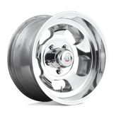 US MAG - U101 INDY - Polished - High Luster Polished - 17" x 9", -37 Offset, 6x139.7 (Bolt pattern), 108mm HUB