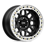 KMC Wheels - KM235 GRENADE CRAWL BEADLOCK - Black - Satin Black - 18" x 9", -24 Offset, 8x165.1 (Bolt pattern), 125.1mm HUB